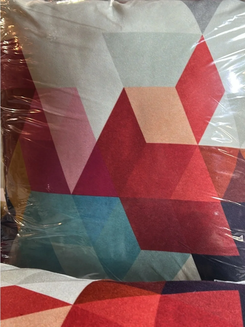 Multicolor Geometric Decorative Pillow Cover - Modern Home Bedding